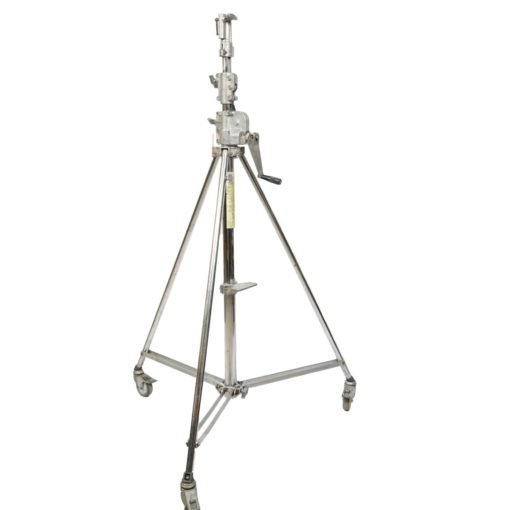 Manfrotto 087NW Wind Up Stand silver with wheels