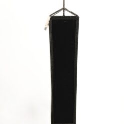 10 x 40 Solid Black Flag 25x100cm - Image 2