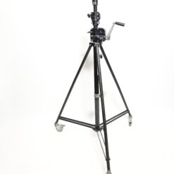 Manfrotto 087 black with wheels Wind Up Stand