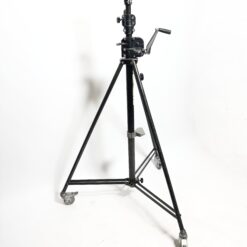Manfrotto 087 black with wheels Wind Up Stand - Image 5