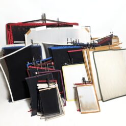 Various scrims in different sizes