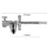 KUPO 4" SUPER VISER CLAMP - END JAW with 16mm socket