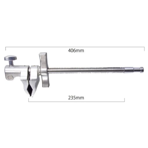 KUPO 9" SUPER VISER CLAMP - END JAW with 16mm socket