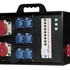 Mobile 32 amp Briefcase Distribution Box 114-06-667