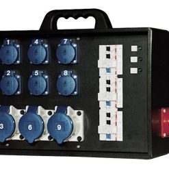 Mobile 32 amp Briefcase Distribution Box 114-06-668
