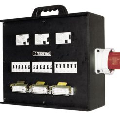 Mobile 63 amp Briefcase Distribution Box 114-06-669