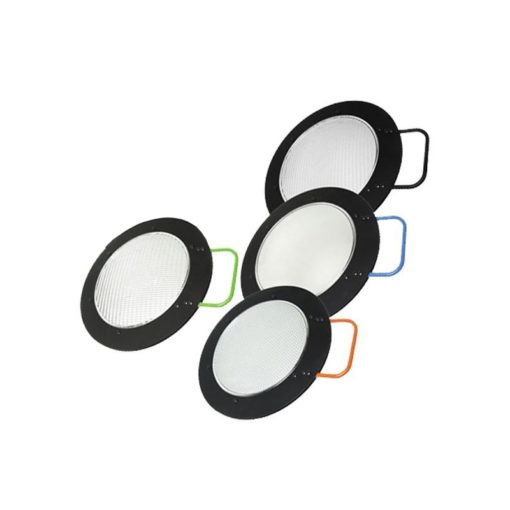 ARRI - 4 DROP-IN lens set (175 mm / 6.9") for ARRISUN 5 Event
(spot, narrow flood, flood, super flood)