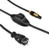 ARRI - Mains cable, 3 m, powerCON TRUE1 TOP Schuko, with line switch
