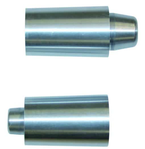 Adapter set (4pcs.) for tubular track