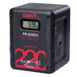 SWIT PB-S220A 220Wh Multi-sockets Square Digital Battery Pack
