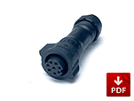 KinoFlo - Kino Flo X08-F125 Female Connector Assembly