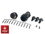 KinoFlo - Kino Flo X12-25 Female Connector Assembly