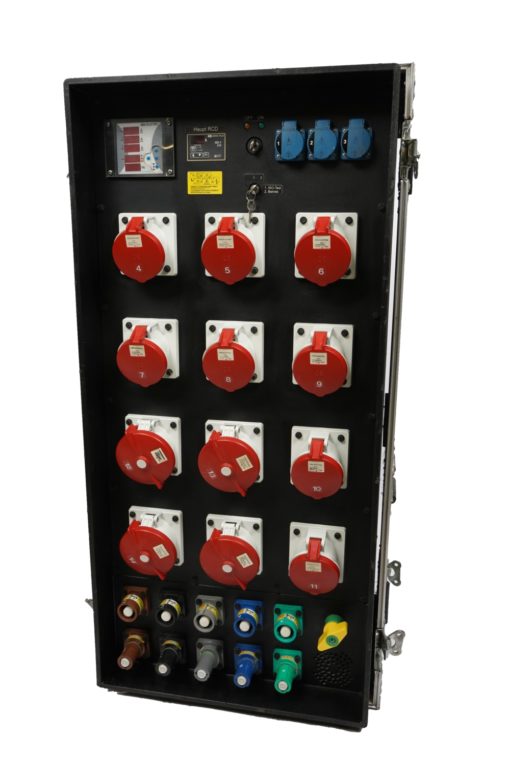 INDU Distribution box 400A Powerlock with flightcase - Image 7