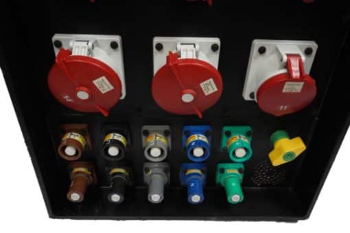 INDU Distribution box 400A Powerlock with flightcase - Image 3