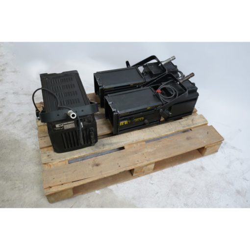 3x Profile 1/2KW Tungsten