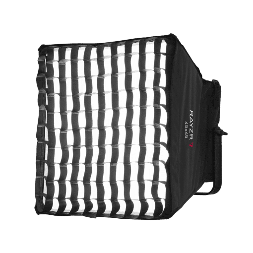 Rayzr 7 R7-45 Softbox 45x45 with Grid and Bracket Pack for Rayzr 7 - Image 2