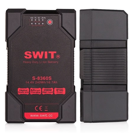 Nyttig Arbejdsløs Er deprimeret Swit S-8360S, 240Wh Heavy Duty Battery, V-Mount – Cinevision-Solutions Nyttig Arbejdsløs Er deprimeret Swit S-8360S, 240Wh Heavy Duty Battery, V-Mount – Cinevision-Solutions