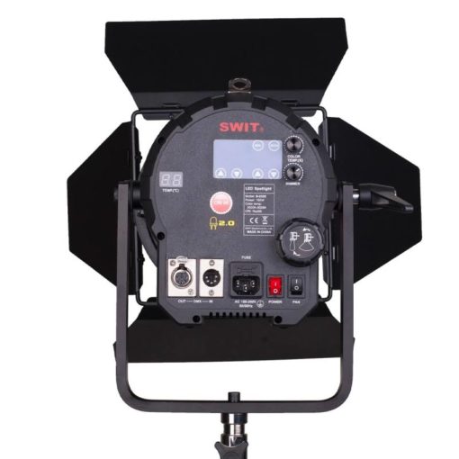 SWIT - 160W Bi-color Studio LED Spot Light, 1800lux/3m, DMX - EX- DEMO - Image 3