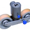 Track-wheels set curve (4 pcs.)