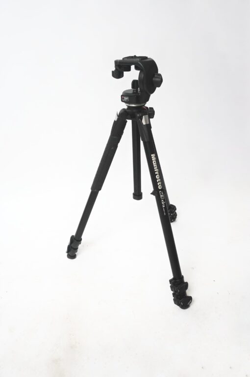 Manfrotto 290 Xtra Alu 3-Section Tripod Kit with 128RC Fluid Head - Image 3