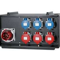 Stackable Mobile 63 amp power distributor 114-04-945