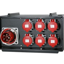 Stackable Mobile 125 amp power distributor 114-06-352