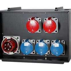 Stackable Mobile 125 amp power distributor 114-07-794