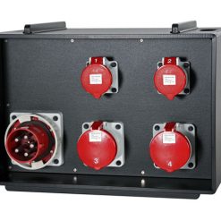Stackable Mobile 125 amp power distributor 114-07-796