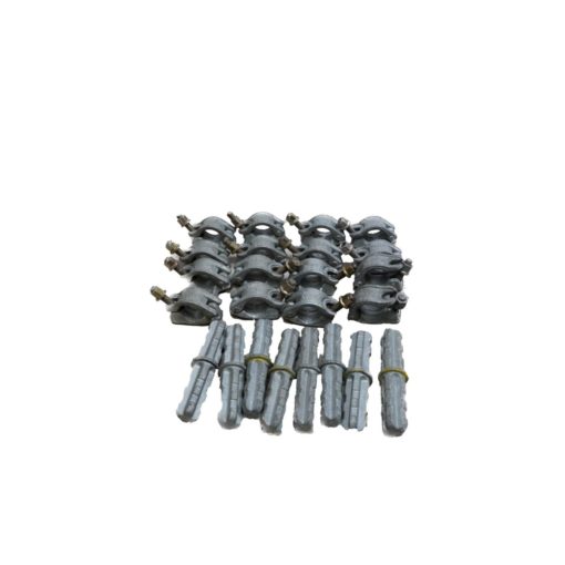 Tow coupling for pipes 48.3 mm, scaffolding coupling, pipe connections Set