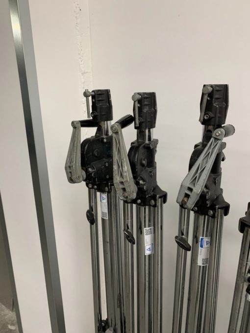 9 pcs. Manfrotto 083NW Wind Up Stand SET - Image 2
