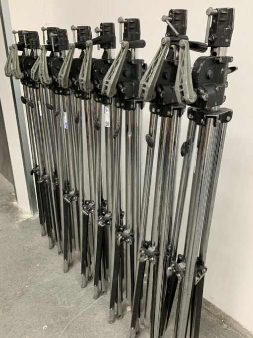 9 pcs. Manfrotto 083NW Wind Up Stand SET - Image 3
