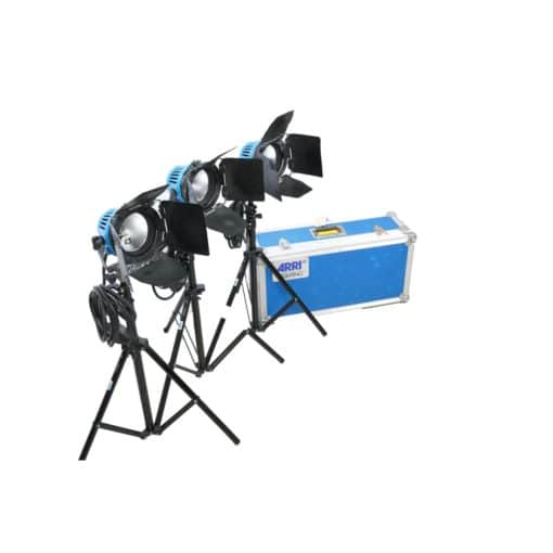 ARRI LITE 600 SET in case with stands