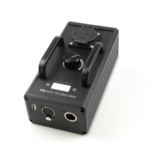 Phase-angle dimmer 3000W with DMX Powercon-Connector