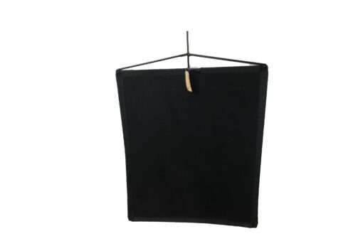 24" x 36" Solid Black Flag - Image 2
