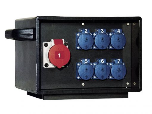 Mobile 32 amp power distributor 114-05-580