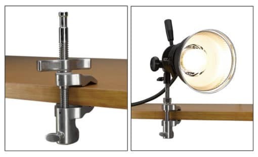 KUPO 9" SUPER VISER CLAMP - END JAW with 16mm spigots - Image 2