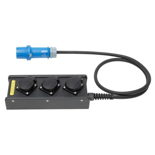 THERMOLENE® 16A Schuko block 3x
