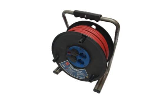 Solid rubber cable drum 30m - Image 4