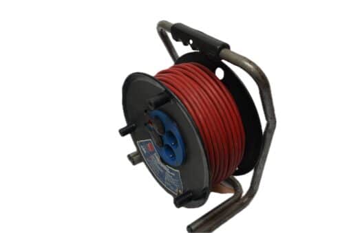 Solid rubber cable drum 30m - Image 3