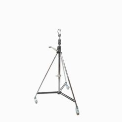 Manfrotto 087NW Wind Up Stand black with wheels